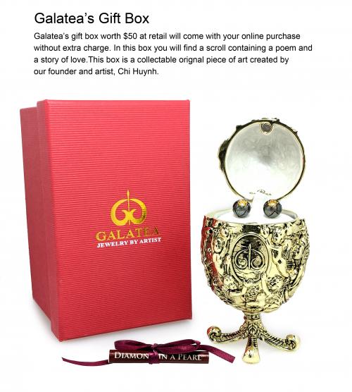 Galatea Pearl Cherub Pendant